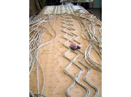 Elaboración de una alfombra de sisal